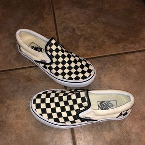 65 Board Vans Slip Sneaker Classic On Poshmark Checker Shoes Sz qn8wfvUR
